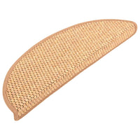Thumbnail for Treppenmatten Selbstklebend Sisal-Optik 15Stk. 56x17x3cm Orange