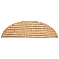 Thumbnail for Treppenmatten Selbstklebend Sisal-Optik 15Stk. 56x17x3cm Orange