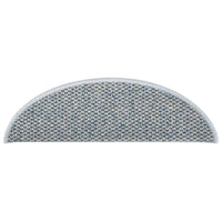 Thumbnail for Treppenmatten Selbstklebend Sisal-Optik 15 Stk. 65x25 cm Blau