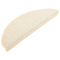 Thumbnail for Treppenmatten Selbstklebend Sisal-Optik 15 Stk. 65x21x4cm Creme
