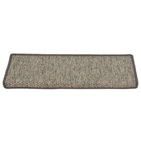 Thumbnail for Treppenmatten Selbstklebend Sisal 15Stk. 65x21x4cm Grau & Beige