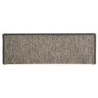 Thumbnail for Treppenmatten Selbstklebend Sisal 15Stk. 65x21x4cm Grau & Beige