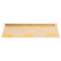 Thumbnail for Treppenmatten Selbstklebend Sisal-Optik 15 Stk. 65x21x4cm Creme