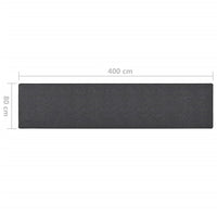 Thumbnail for Teppichläufer Anthrazit 80x400 cm