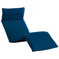 Thumbnail for Sonnenliege Klappbar Oxford-Gewebe Marineblau