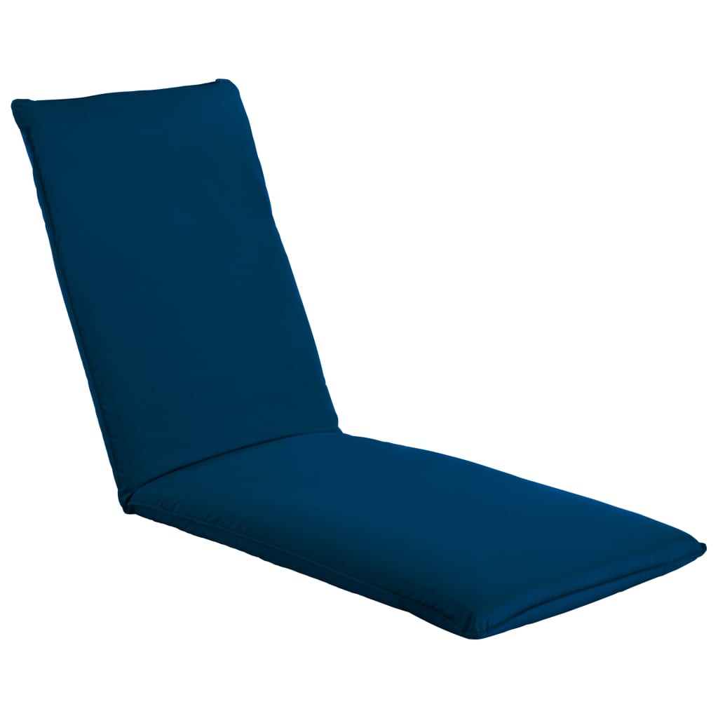 Sonnenliege Klappbar Oxford-Gewebe Marineblau