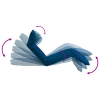 Thumbnail for Sonnenliege Klappbar Oxford-Gewebe Marineblau