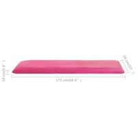 Thumbnail for Sonnenliege Klappbar Oxford-Gewebe Rosa