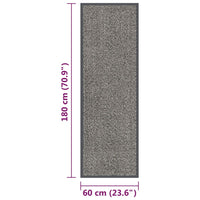 Thumbnail for Fußmatte getuftet 60x180 cm Hellbraun