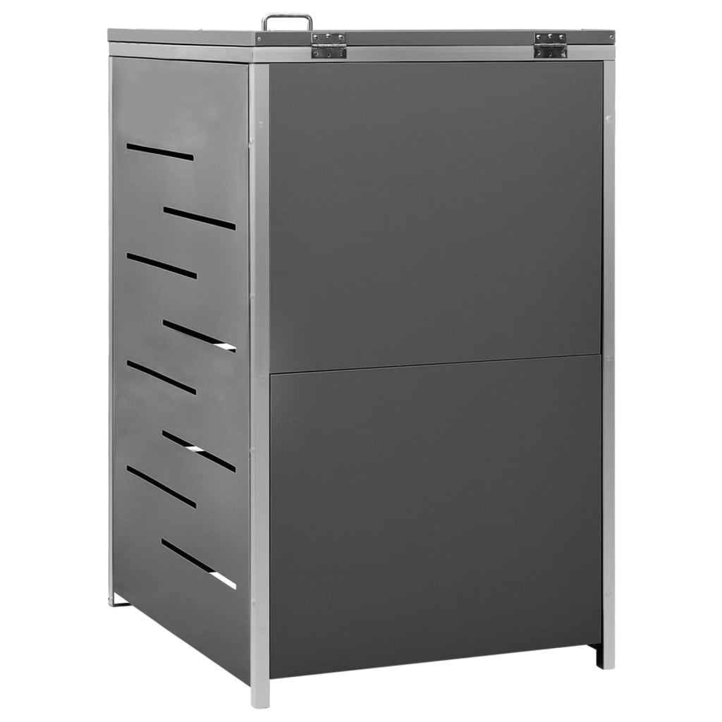 Mülltonnenbox für 1 Tonne 69x77,5x115 cm Edelstahl