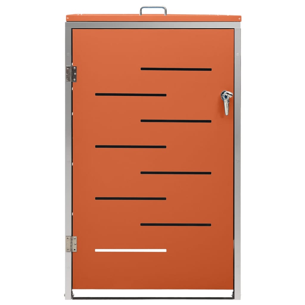 Mülltonnenbox für 1 Tonne 69x77,5x115 cm Edelstahl