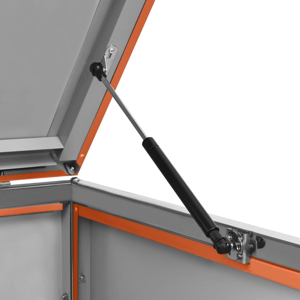 Mülltonnenbox für 1 Tonne 69x77,5x115 cm Edelstahl