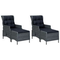 Thumbnail for 7-tlg. Garten-Essgruppe Dunkelgrau