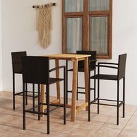 Thumbnail for 5-tlg. Gartenbar-Set Braun