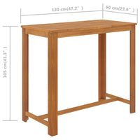 Thumbnail for 5-tlg. Gartenbar-Set mit Kissen Braun