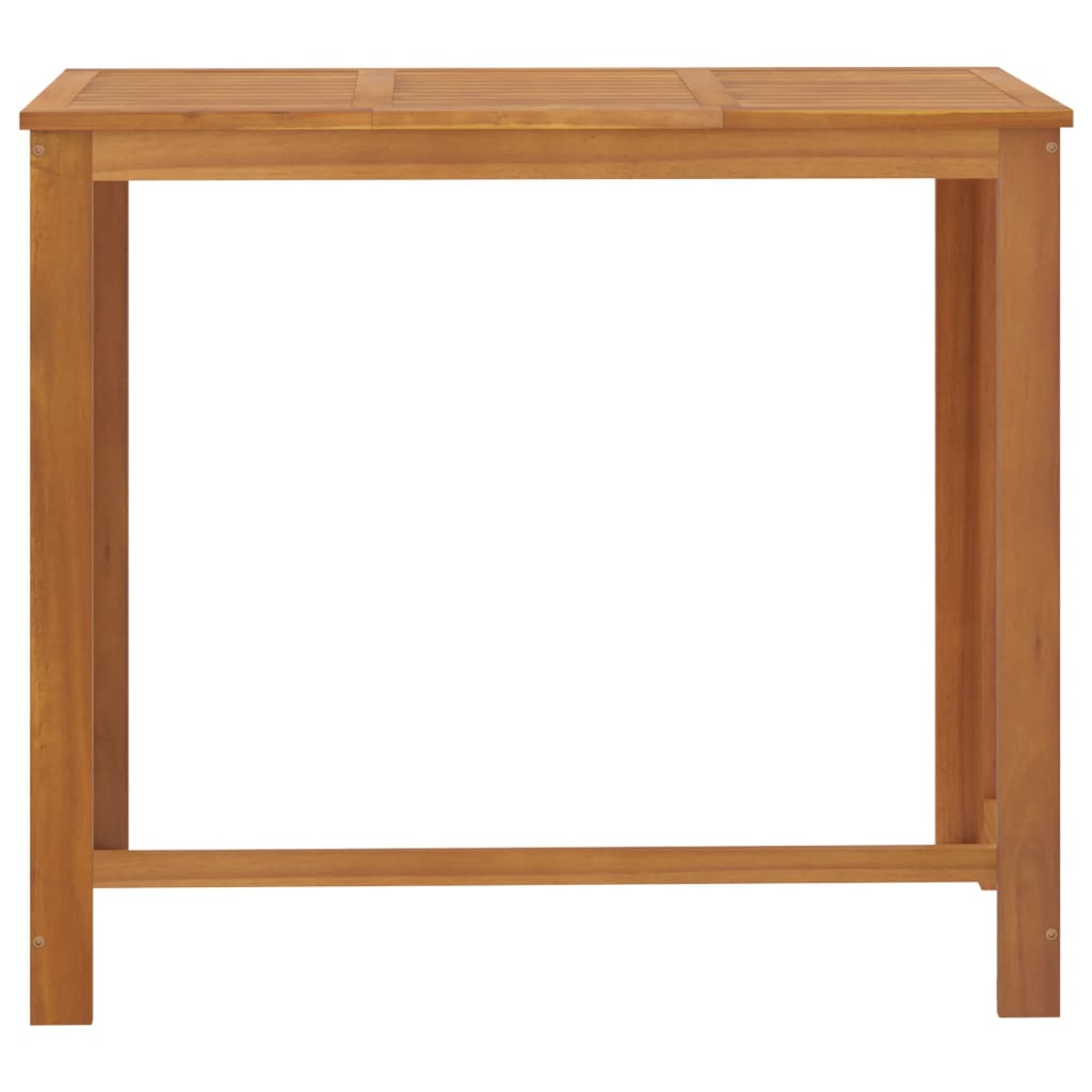 7-tlg. Gartenbar-Set mit Kissen Braun