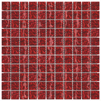 Thumbnail for Mosaikfliesen 11 Stk. Rot 30x30 cm Glas