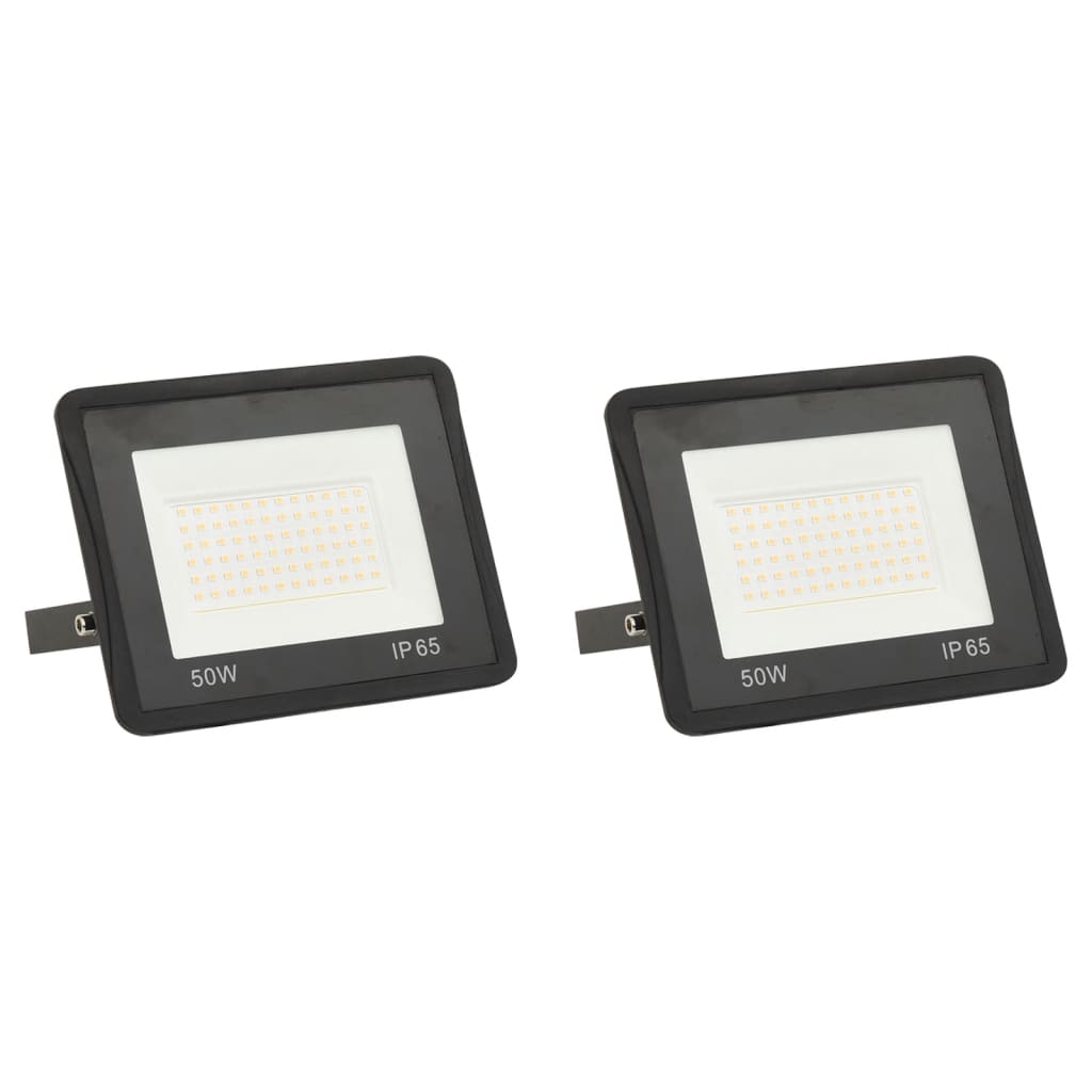 LED-Fluter 2 Stk. 50W Kaltweiß