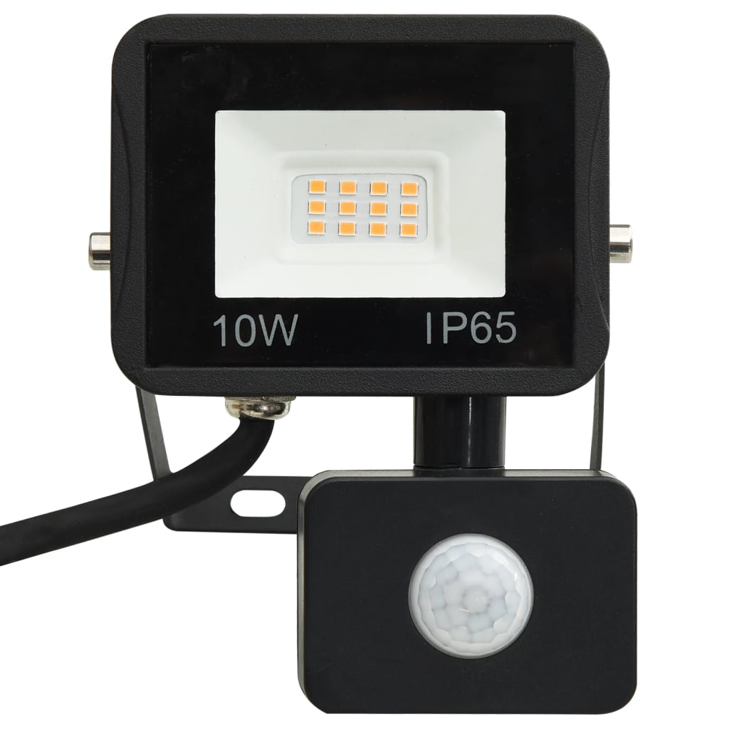 LED-Fluter mit Sensor 10 W Kaltweiß