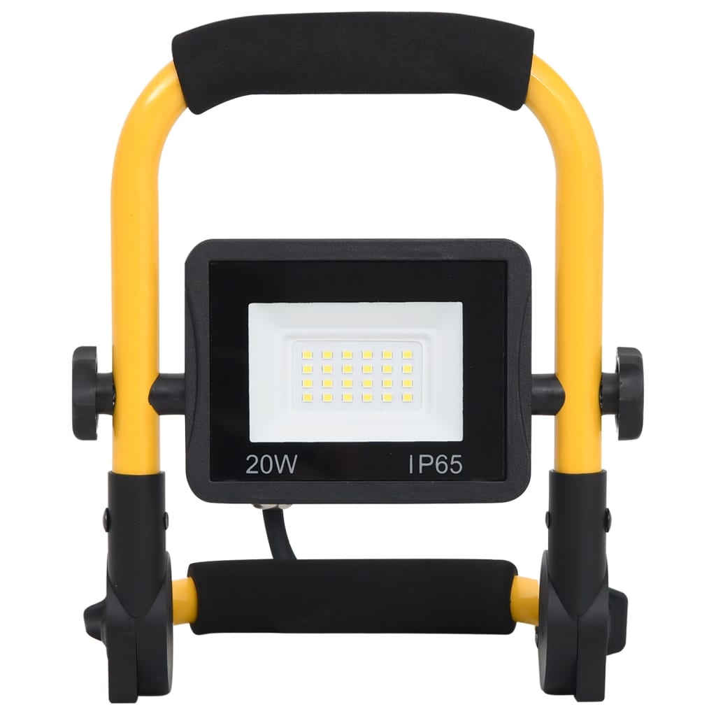 LED-Fluter mit Handgriff 20 W Warmweiß