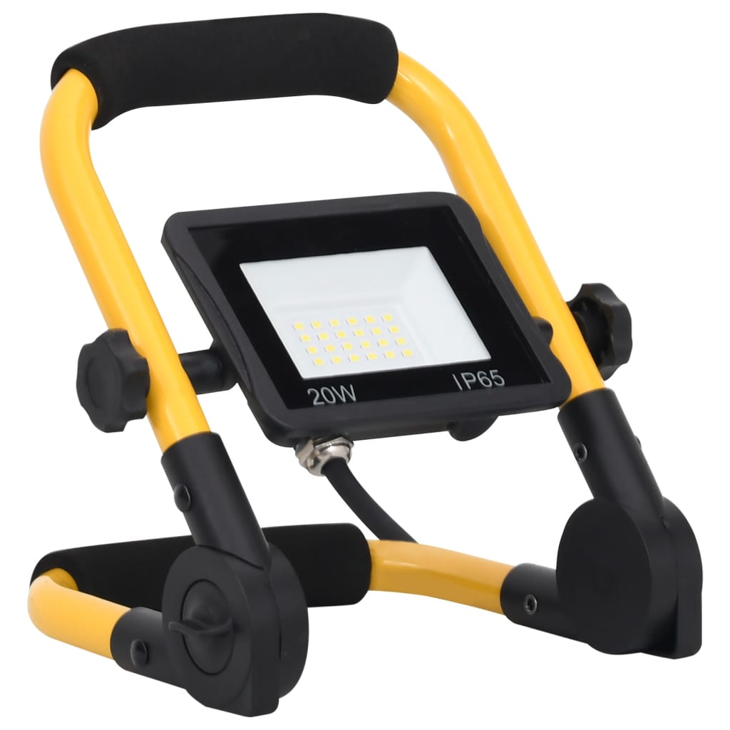 LED-Fluter mit Handgriff 20 W Warmweiß
