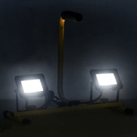 Thumbnail for LED-Fluter mit Handgriff 2x20 W Kaltweiß