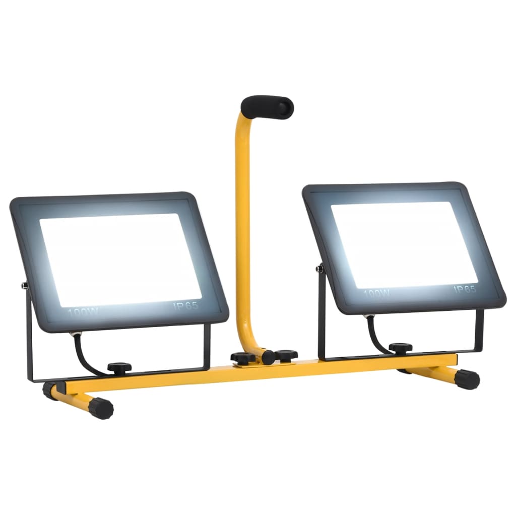 LED-Fluter mit Handgriff 2x100 W Kaltweiß