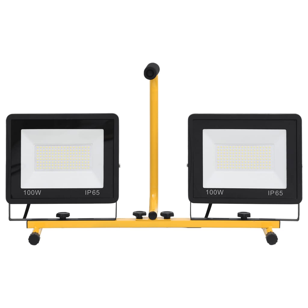 LED-Fluter mit Handgriff 2x100 W Kaltweiß
