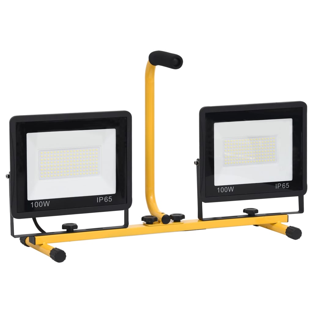 LED-Fluter mit Handgriff 2x100 W Kaltweiß