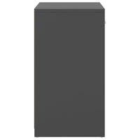 Thumbnail for Schuhbank Grau 94,5x31x57 cm Holzwerkstoff