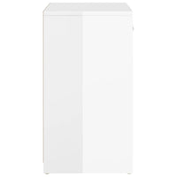 Thumbnail for Schuhbank Hochglanz-Weiß 94,5x31x57 cm Holzwerkstoff