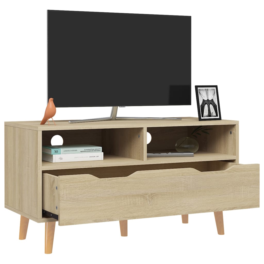TV-Schrank Sonoma-Eiche 90x40x48,5 cm Spanplatte