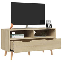 Thumbnail for TV-Schrank Sonoma-Eiche 90x40x48,5 cm Spanplatte