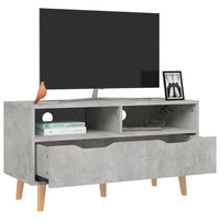Thumbnail for TV-Schrank Betongrau 90x40x48,5 cm Spanplatte