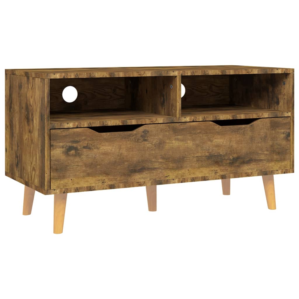 TV-Schrank Räuchereiche 90x40x48,5 cm Spanplatte