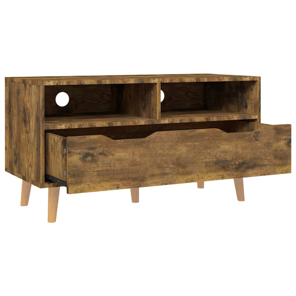 TV-Schrank Räuchereiche 90x40x48,5 cm Spanplatte