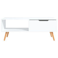 Thumbnail for Couchtisch Weiß 100x49,5x43 cm Spanplatte