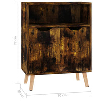 Thumbnail for Sideboard Räuchereiche 60x30x72 cm Spanplatte