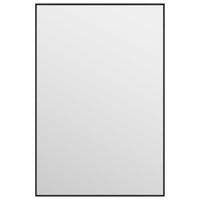 Thumbnail for Türspiegel Schwarz 40x60 cm Glas und Aluminium