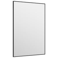 Thumbnail for Türspiegel Schwarz 40x60 cm Glas und Aluminium
