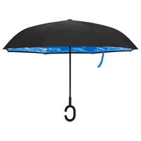 Thumbnail for Regenschirm C-Griff Schwarz 108 cm
