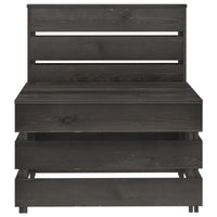 Thumbnail for 3-tlg. Garten-Lounge-Set Grau Imprägniertes Kiefernholz