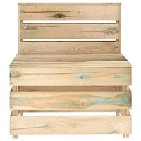 Thumbnail for 6-tlg. Garten-Lounge-Set Grün Imprägniertes Kiefernholz