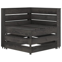 Thumbnail for 8-tlg. Garten-Lounge-Set Grau Imprägniertes Kiefernholz