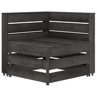 Thumbnail for 9-tlg. Garten-Lounge-Set Grau Imprägniertes Kiefernholz