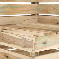 Thumbnail for 7-tlg. Garten-Lounge-Set Grün Imprägniertes Kiefernholz