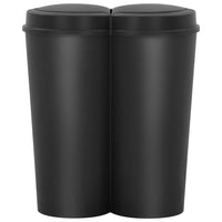 Thumbnail for Duo Mülleimer Schwarz 50 L