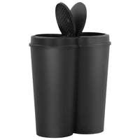 Thumbnail for Duo Mülleimer Schwarz 50 L