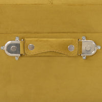 Thumbnail for Hocker mit Stauraum 40 cm Senfgelb Samt