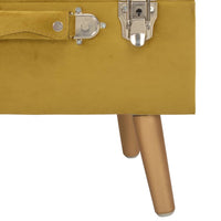 Thumbnail for Hocker mit Stauraum 40 cm Senfgelb Samt